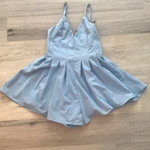 Baby blue PepperMayo romper